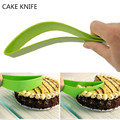 Creative Plastic Cake Knife Perfect Slicer Cake Knife Practical Pizza Cookie Cutter 25 6 4cm Kitchen