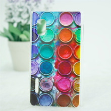  10 Patterns High Quality e612 Case Cover Colored Paiting case for LG Optimus L5 E610