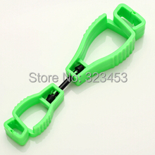 128 32mm metal detectable plastic Glove Clip protective Holder safety work gloves Guard