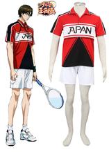The Prince of Tennis New Japanese Tennis Team Summer Uniform White Anime Cosplay Costume
