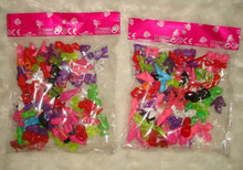 200 par/lote 40 par/pack alta calidad 11 ” chica muñecas zapatos estilos mezclados deslizadores de las sandalias de muñecas zapatos paquete de regalo juguetes