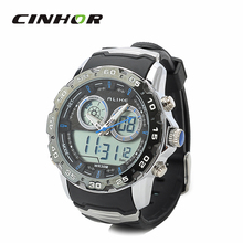 Alike AL111 retroiluminada impermeable analógico y Digital Display de cuarzo reloj de pulsera ( 1 x CR2016 / 1 x modelo SR626SW )