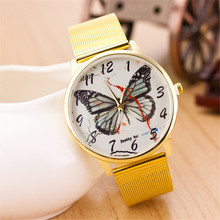 relogio masculino men s quartz watch women s butterfly British style digital watch Hot sale women