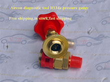 DHL Free shipping Air Conditioning Refrigerant Pressure Gauge high quality
