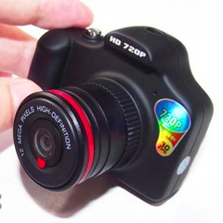  Free shipping Factory selling New arrival hd720p hd mini micro camera smallest slr digital camera