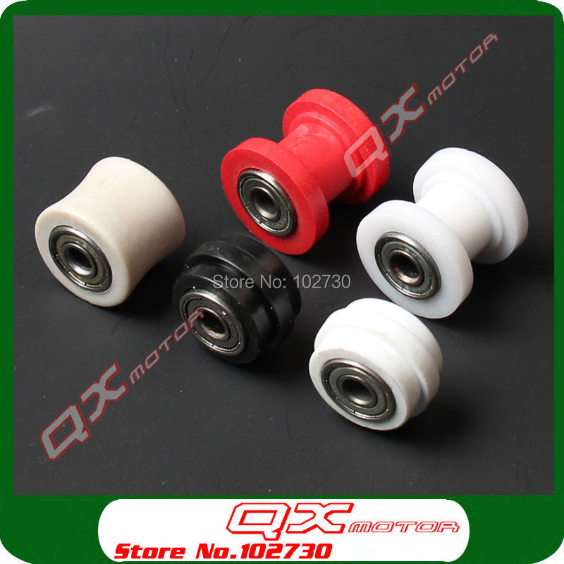 110/125/140/150/160cc Dirt Pit Bike Chain Roller Tensioner Pulley wheel guide XR CRF 50 KLX110 parts  5pcs