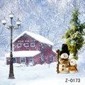 New arrival professional 5ft x 7ft best Photography backdrop Z 0173 Studio photography backdrops Snow Christmas