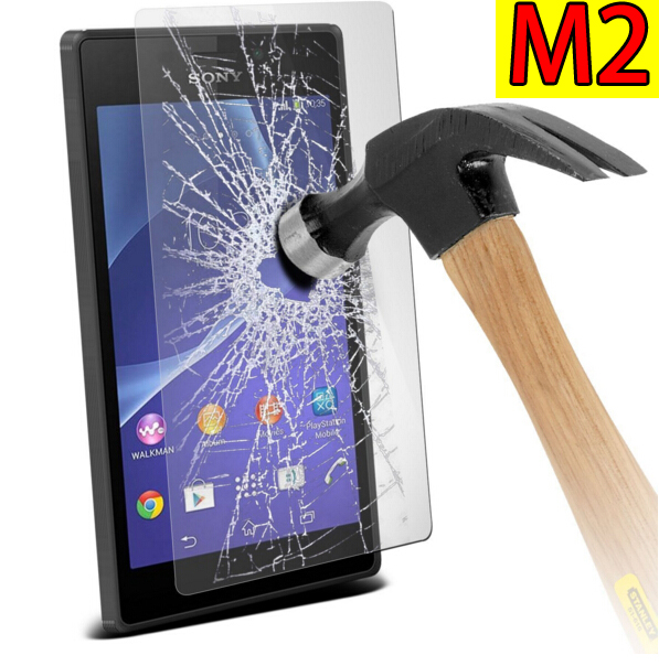 9H Screen Protector Tempered Glass sFor Sony Xperia M2 S50H D2302 D2303 D2305 D2306 Glass Film