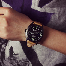 Que restaura maneras antiguas reloj Neutral en europa américa del hombre de estudiantes universitarias reloj grande del dial escuadrones de la muerte relojes militares