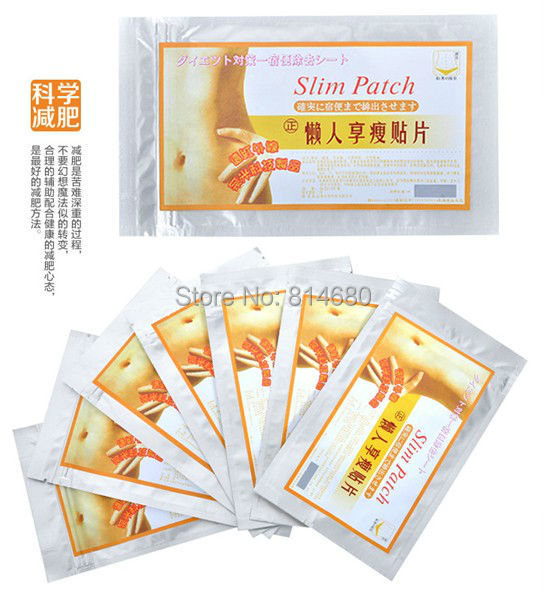 Free Shipping 5pack lot Slim Patch Weight Loss Patch Slim Efficacy Strong Slimming Patches For Diet