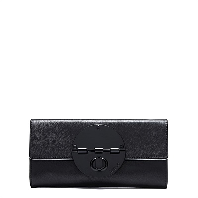 FREE SHIPING MIMCO LOVES LARGE TURNLOCK WALLET FUL...