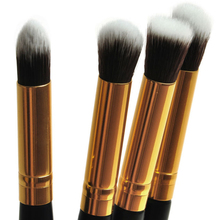 Fashion Trendy 1Set/4pcs Professional Mascara Makeup Brush Set Kit Foundation Eyeshadow Eye Brushes Cosmetic Tools Free Shipping