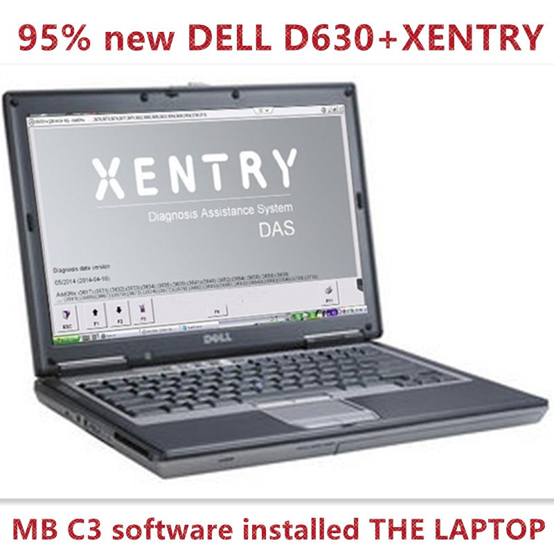 2015 TOP-RATED NEWEST MB STAR C3 SOFTWARE HDD WITH D630 LAPTOP WITHOUT MB STAR C3 DHL FREE SHIPPING