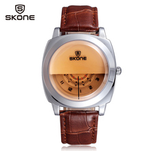 2015 limitada reloj Montre Homme marca de lujo nueva hombres relojes correa de cuero Casual Quatz Dial Vogue Hodinky analógica Relogio