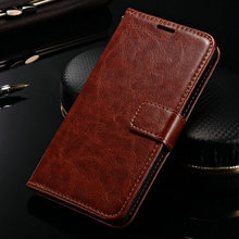 Retro Deluxe Flip Leather Case for Lenovo S850 Wallet Style with Card Holder Stand Design Phone