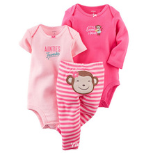 15 Models 3PCS Carter s Baby Boys and Baby Girls Short Long Sleeve Bodysuit Pant Carters
