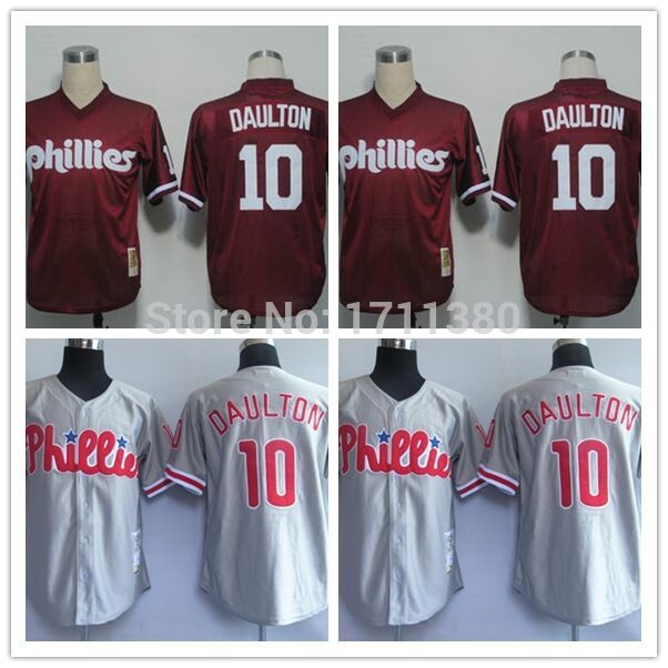 Philadelphia Phillies throwback jersey mens 10 Darren ...