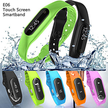 Original Smart Wristband Bracelet Fitness Tracker Touch Screen Smartband Pedometer Passometer Bluetooth 4.0 for Smart Cell Phone