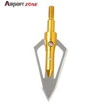 6PCS lot Gold Replaceable Arrowhead Broadhead Flechas Carbono Recurve Bows Arrows Archery Arrows for Compound Recurve