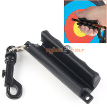 New Silicon Gel Archery 3D Target Hunting Shooting Arrow Puller Remover Keychain