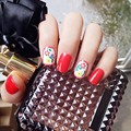 New 24PCS set finished fake nails Small fresh flowersnail patch design full coverage nail tools