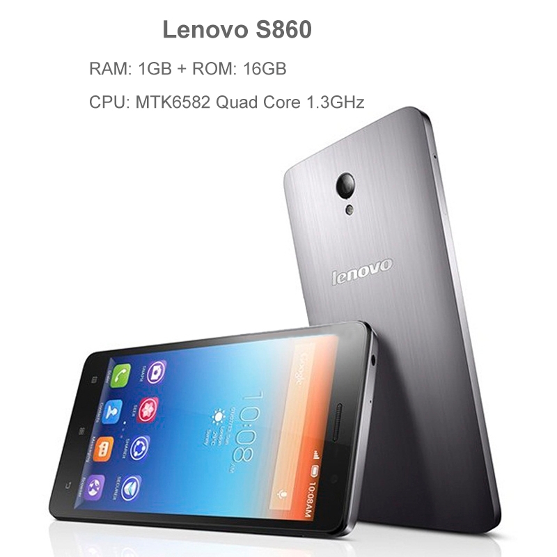 Original Lenovo S860 5 3 3G Android 4 2 IPS Screen Smartphone MTK6582 Quad Core 1