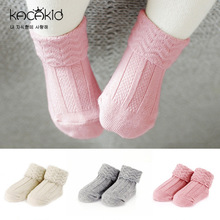 Cotton Newborn Baby Socks for Summer Kacakid 2016 Spring Floor Children’s Socks for Newborns calcetines bebe reverse welt sale