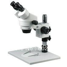 Envío gratis! 3.5X – 90X estéreo inspección microscopio con Super grande de soporte