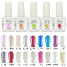 (Choose 5 Colors)15ml Gelishgel Soak off UV Nails Gel Color Polish Professional&Gel nails polish Varnish Long lasting