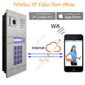 Wireless WIFI IP Video Door Phone via Smartphone Control remote control door access by iphone android
