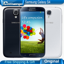 Original Unlocked Samsung Galaxy S4 SIIII i9500 Cell phone 16GB / 32GB ROM Quad-core 13MP Camera Quad Core NFC GPS Refurbished