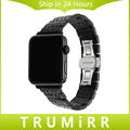 9 Pointer Stainless Steel Watchband Adapters for 38mm 42mm iWatch Apple Watch Sport Edition Wrist Band