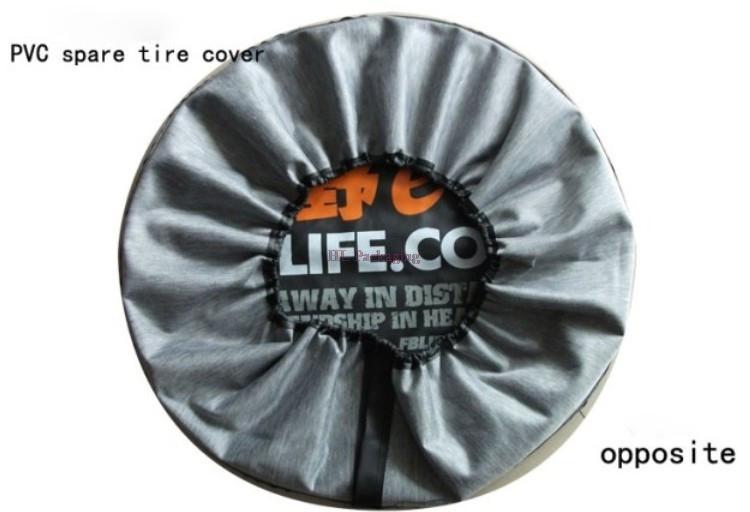 Free Shipping Size L lack 16 Inch New Universal Spare Wheel Tyre Tire Cover For Mitsubishi