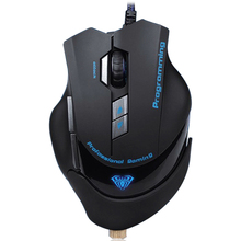 Free Hongkong Post AULA League of Legends 8button 2000DPI professional gaming mouse wired usb computer Peripherals mice