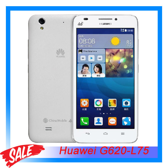 Original Huawei G620 L75 5 0 Android 4 3 Smartphone Qualcomm MSM8926 Quad Core 1 2GHz