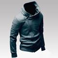 Wavors Men Hoodie Tracksuits Cotton Long Sleeve T Shirt Autumn Winter Slim Fit Cardigan Sweatshirt Men
