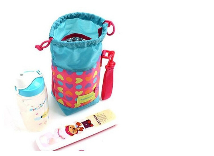 Cute Children School Water Bottle Cover Baby Feeding Insulation Bags Infant Thermos Baby Feeding Bottle Bag Fresh Food Lunch Bag (4)