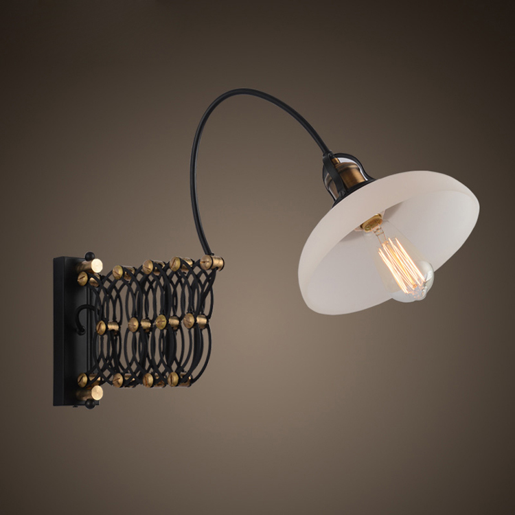 Aliexpress.com : Buy Vintage Industrial Retro Ameican Country Adjustable Glass Edison Wall ...