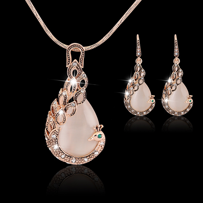 Popular Peacock Wedding JewelryBuy Cheap Peacock Wedding Jewelry lots from China 