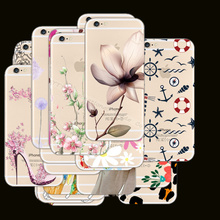 Romantic Beautiful Scenery Soft Silicon Phone Cases For Apple iPhone 6 4 7 Case For iPhone6