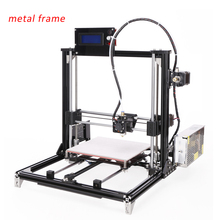 LCD display diy 3d printer kit, High Precision delta 3d printer