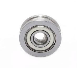 5Pcs 3D Printers Extruder Parts U groove idler pulley belt pulley bearing U604ZZ u ditch 604U