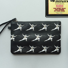 HAMO new product fresh literature double movement PU handbag