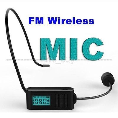 Купить гарнитура dsp & pll цифровой fm передатчик беспроводной микрофон ...