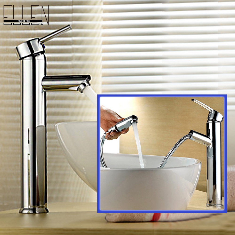 Free shipping Tall faucet bathroom water mixer tap bathroom basin faucet