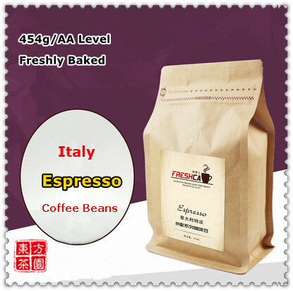AA Level Green Coffee Slimming Italian Coffee Beans Espresso Coffee Dark Roast After Order Freshly Baked