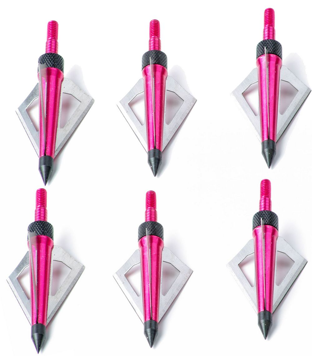 6pcs lot Arrow Broadheads 100gGrain For Archery Accessaries For Hunting Bow and Arrow Free shipping