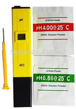 Pocket Pen Water PH Meter Digital Tester PH-009 IA 0.0-14.0pH for Aquarium Pool Water Laboratory