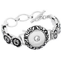 HOT sale high quality snaps armband button snaps jewelry buttons bracelets fit ginger snap button K3003