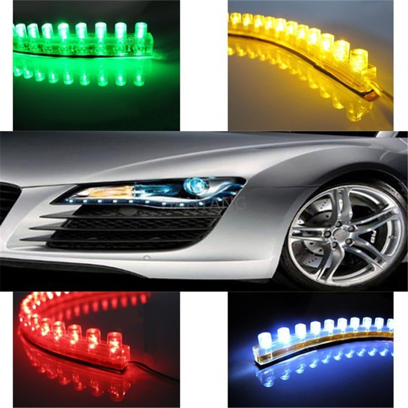 12V-24cm-LED-Car-Styling-LED-DRL-Light-Strip-For-Daytime-Running-Light-motorcycle-car-bike-decoration-waterproof
